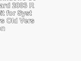 Microsoft Windows Server Standard 2003 R2 SP2 32bit for System Builders Old Version
