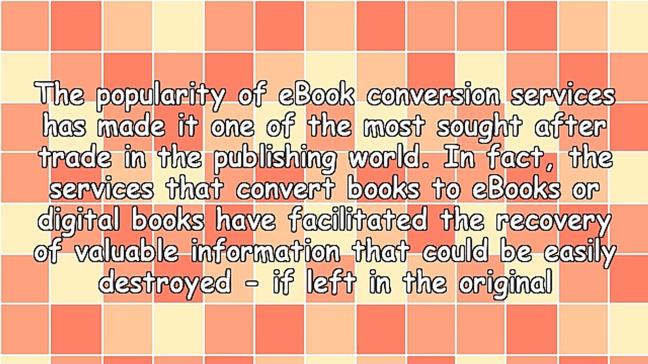 Why To Opt For eBook Conversion Services?