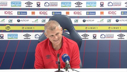 La conférence de presse avant FC Lorient - SMCaen