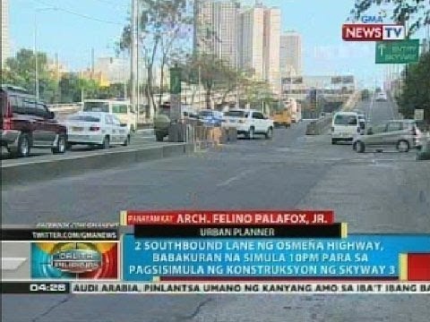 BP: Panayam kay Architect Felino Palafox, Jr. Kaugnay ng Skyway stage 3