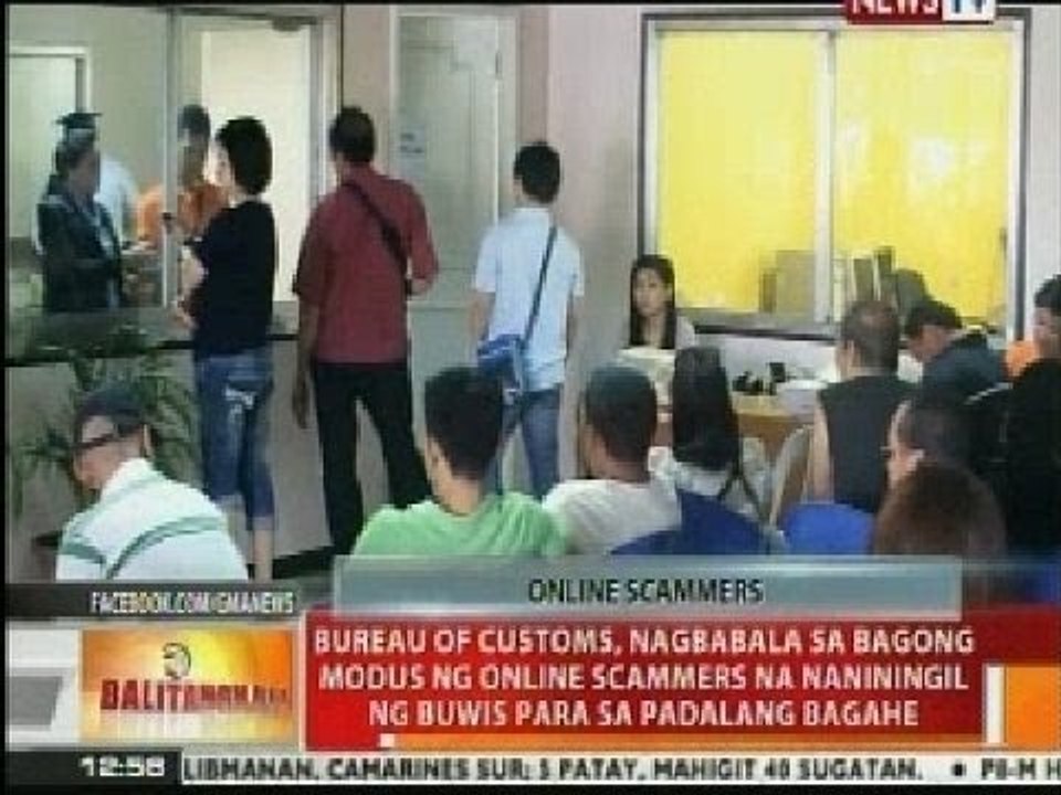 BT: Bureau of Customs nagbabala sa bagong modus ng scammers na naniningil para sa padalang bagahe