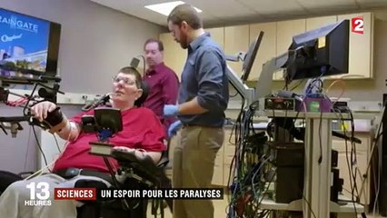 Paralysé, grâce à la science il peut bouger son bras par la pensée
