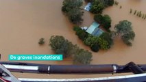 Graves inondations en Australie après le passage du cyclone Debbie