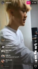 Jang Yong Jun (장용준) - Elleonoel Instagram Live 20170331