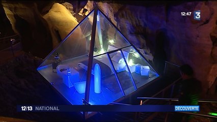 Gard : dormir dans le grand luxe au fond de la grotte de la Cocalière
