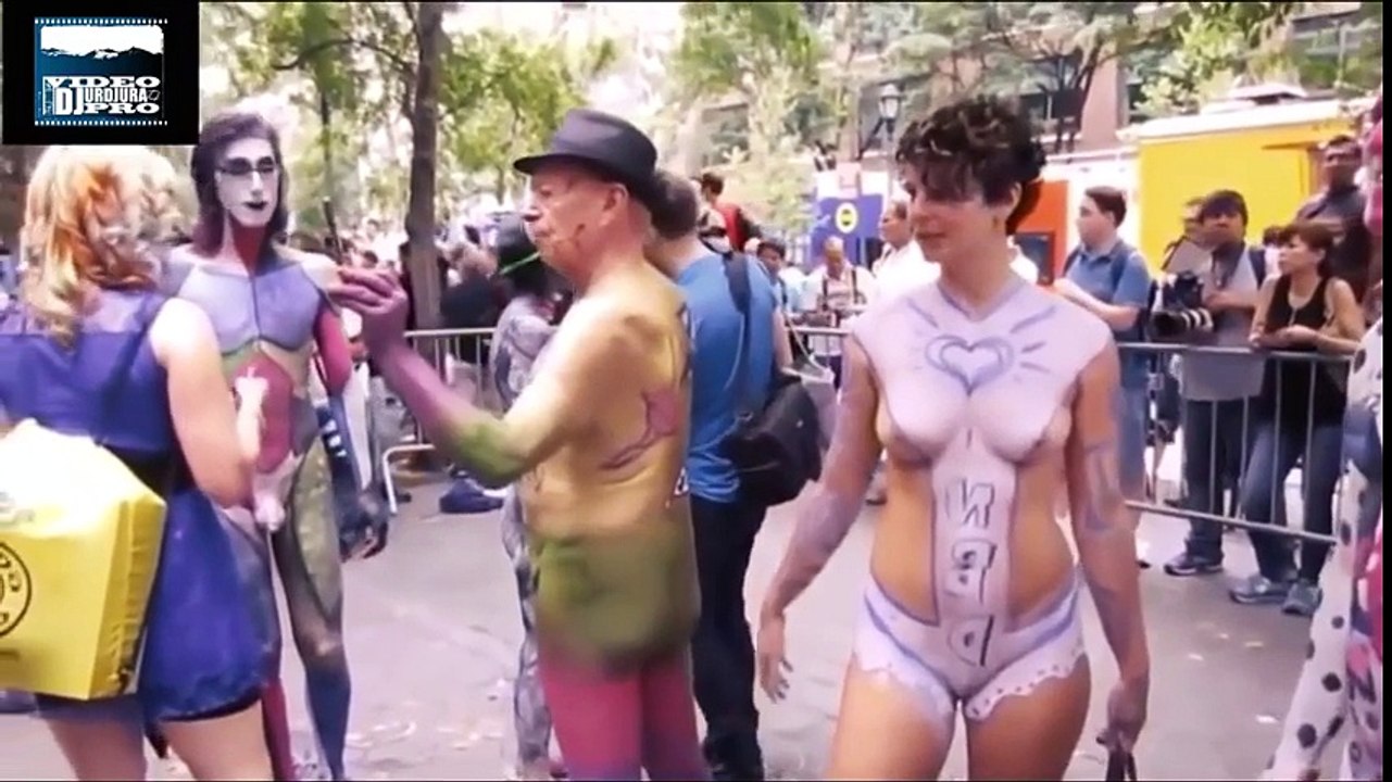 16ニューヨークボディーペインティング Video Dailymotion