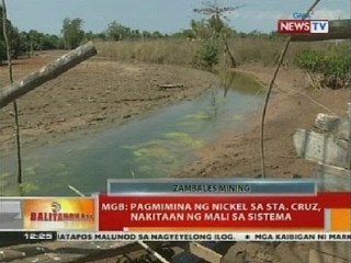 BT: Ilog, natabunan ng putik na may nickel dahil sa Zambales mining