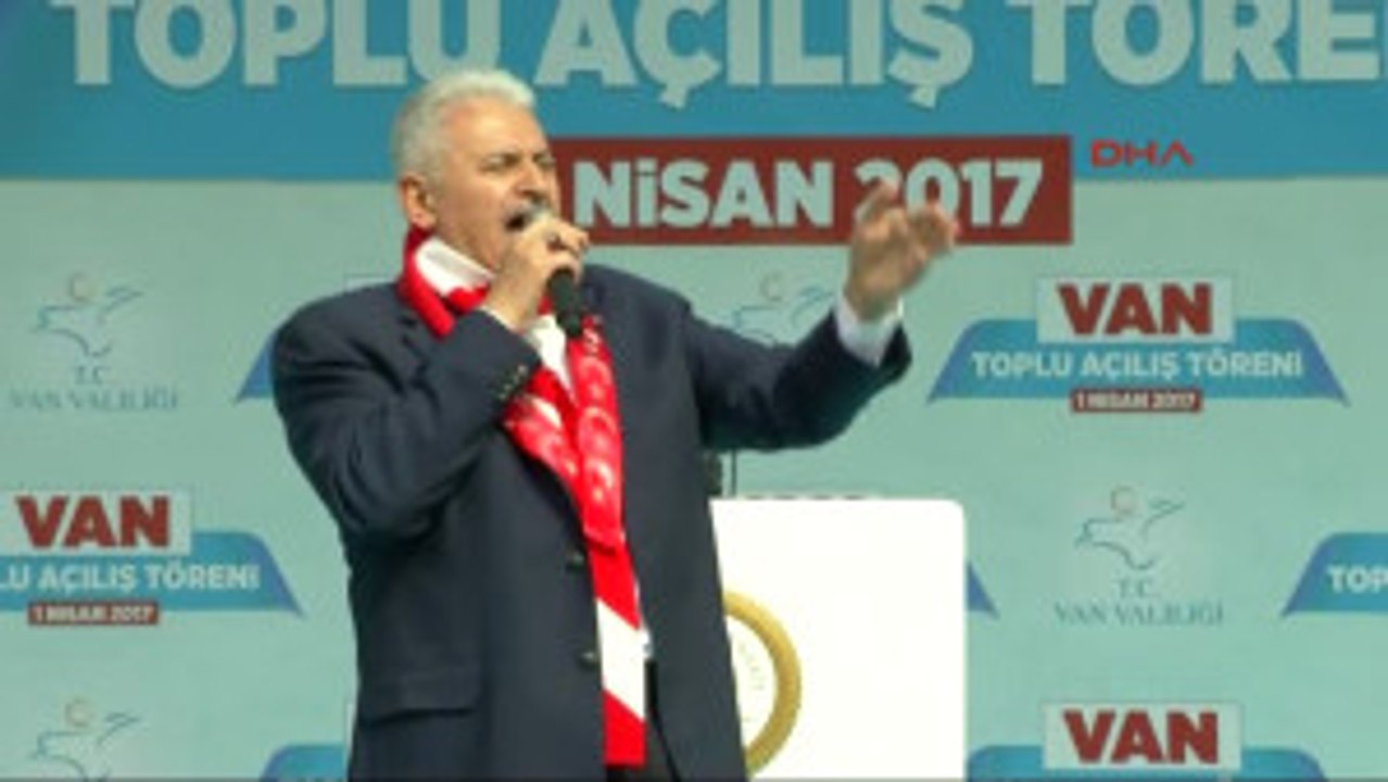 Van- Binali Yıldırım Bizleri Şimdi Türkler, Kürtler Diye Ayrıştırmak Istiyorlar -6