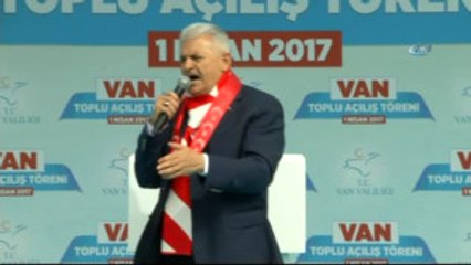 Başbakan Yıldırım: "Bizim Anayasa Değişecek Avrupalılar Yerinde Duramıyor.