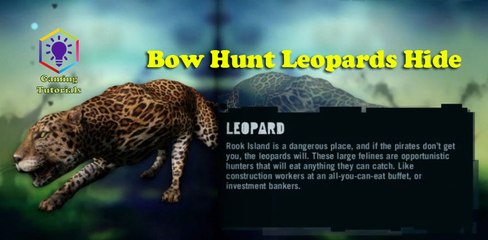 Far Cry 3 Gameplay Part 102 - Path of the Hunter 12 - Bow Hunt Leopards Hide