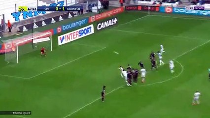 Dimitri Payet Free-Kick Goal HD - Olympique Marseille 1-1 Dijon 01.04.2017 HD
