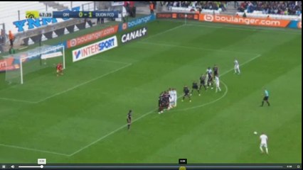 Payet Fantastic Goal - Olympique Marseille vs Dijon Footbal 1-1 01.04.2017 (HD)
