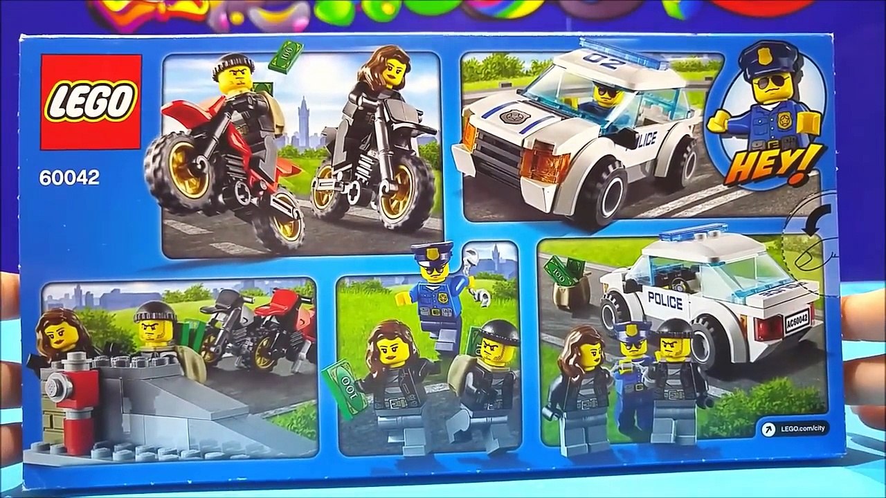 Police Car Toys Lego For Kids LEGO City 60042 High Speed Police Chase ★ Policía Juguetes Videos-X3pb57JmQzQ