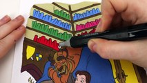 Disney Beauty and The Beast Coloring Book Videos For Kids Coloring Pages Learning Colors-633O1gP1LCM