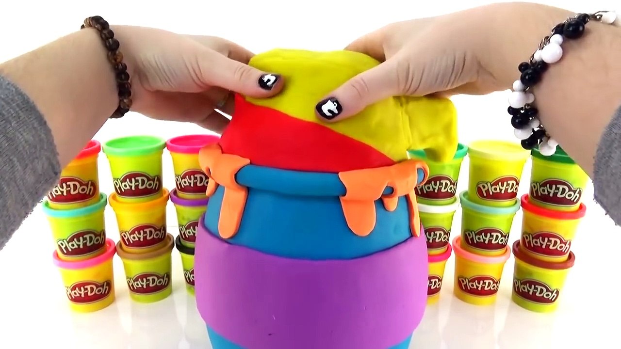Giant Play Doh Surprise Egg With Winnie The Pooh McDonalds Happy Meal Toys-80HfFQddrQM
