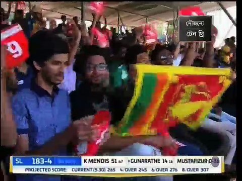 পূরণ হলো না লঙ্কায় সিরিজ জয়ের স্বপ্ন