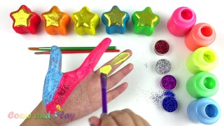 Play Doh Ice Cream Surprise Toys Finger Family Nursery Rhymes Children Body Painting fun for Kids-L6btDJQcFQQ