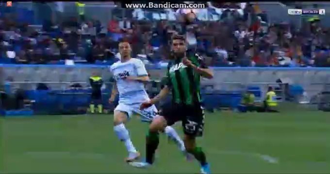 Domenico Berardi Penalty Goal HD - Sassuolo 1-0 Lazio - 2017 HD