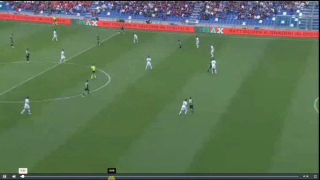 Berardi Penalty Goal - US Sassuolo vs Lazio 1-0 01.04.2017 (HD)