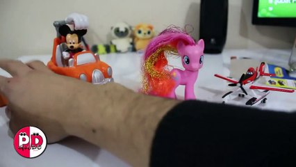 Unbelievable Unboxing Firefighter Dusty, Train Thomas, My Little , Mickey Mou