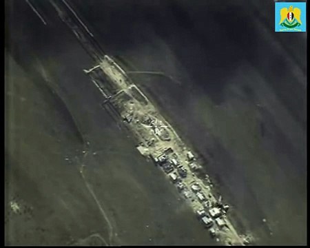 ВКС РФ поздравляют боевиков ИГИЛ с 23-им февраля