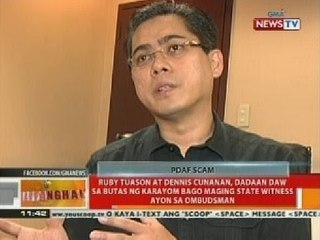 Tuason at Cunanan, dadaan daw sa butas ng karayom bago maging state witness ayon sa Ombudsman