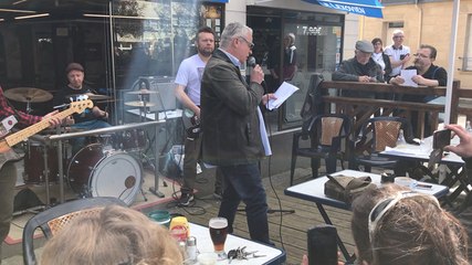 Rassemblement contre le multiplex place de la République