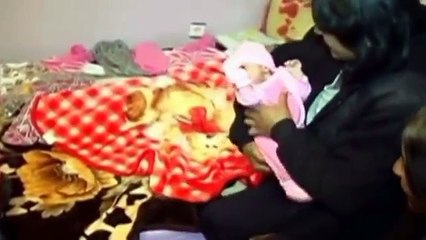 Breastfeeding  mother son