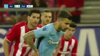 0-1 Το γκολ του Γιώργου Μανούσου - Ολυμπιακός 0-1 Πλατανιάς - 01 Απρ 2017