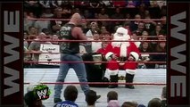 'Stone Cold' drops Santa Claus  r - Raw, Dec. 22, 1997
