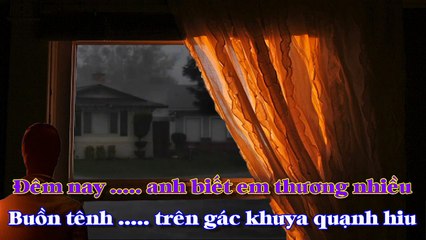 [Karaoke] ĐOẠN BUỒN ĐÊM MƯA - Vinh Sử