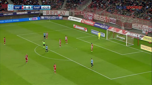 0-1 Το πέναλτι του Φιγκέιραςκαι το γκολ του Γιώργου Μανούσου - Ολυμπιακός 0-1 Πλατανιάς