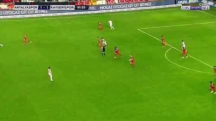 Moestafa El Kabir Goal HD - Antalyaspor	2-1	Kayserispor 01.04.2017