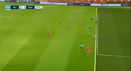 Jacques-Alaixys Romao Goal HD - Olympiakos Piraeus	2-1	Platanias FC 01.04.2017