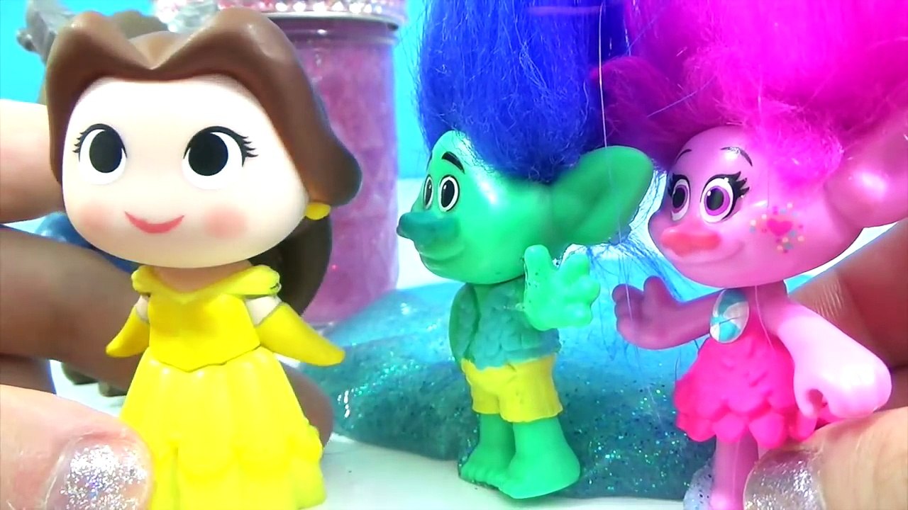 DIY Do It Yourself Glue Slime Recipe, Dreamworks Trolls Poppy vs. Beauty and the Beast, Belle-OoDchwdcxd0