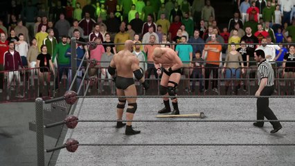 WWE 2K17 goldberg v stone cold steve austin