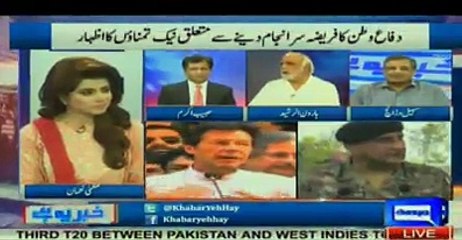 Orya Maqbool Jan's interesting analysis on meeting of Imran Khan and Army chief. Watch video