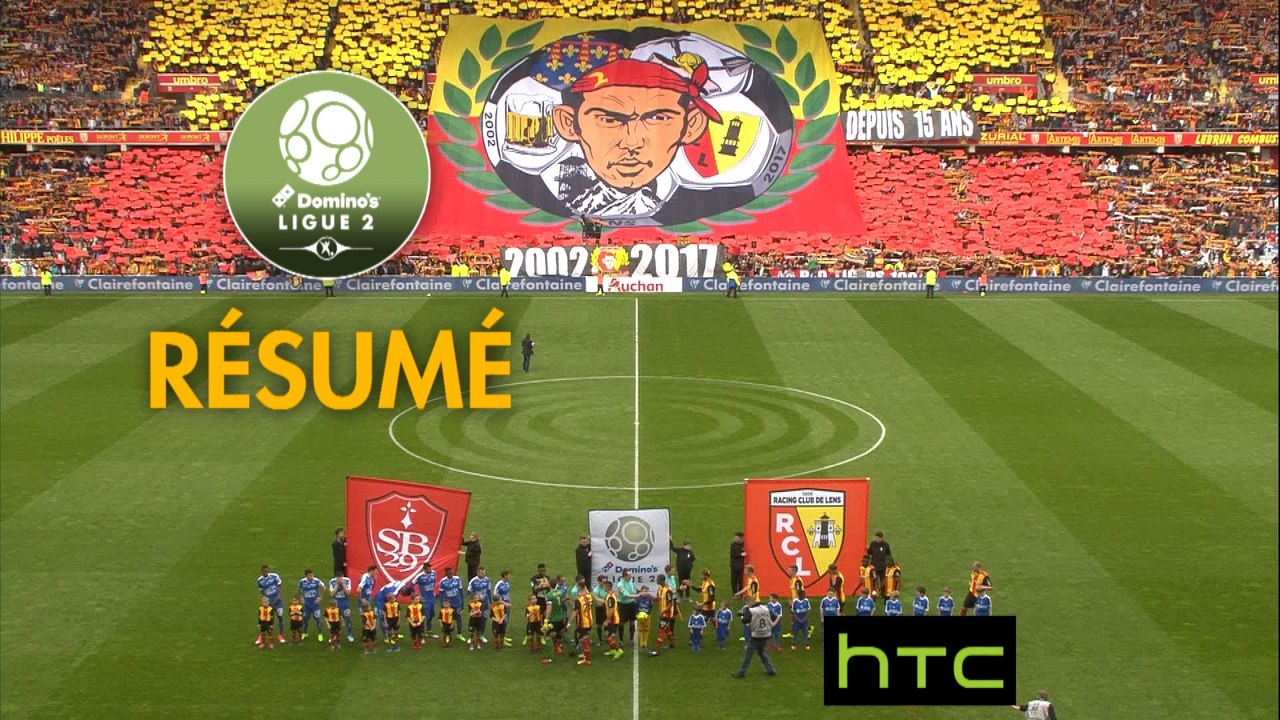 RC Lens - Stade Brestois 29 (0-2)  - Résumé - (RCL-BREST) / 2016-17