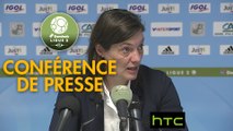Conférence de presse Amiens SC - Clermont Foot (0-1) : Christophe PELISSIER (ASC) - Corinne DIACRE (CF63) - 2016/2017