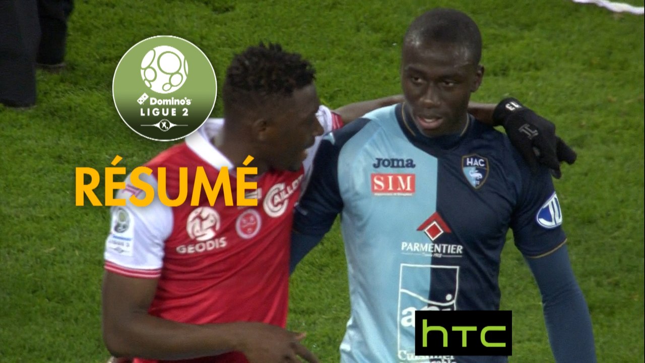 Havre AC - Stade de Reims (1-1)  - Résumé - (HAC-REIMS) / 2016-17
