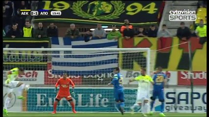 AEK vs APOEL 2-1 All Goals & Highlights HD 01.04.2017
