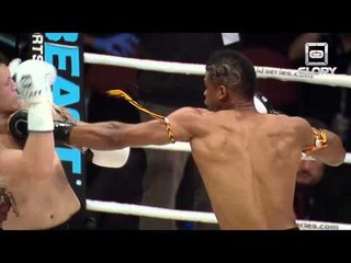 GLORY: Precision Left Hook KO (Andy Ristie)