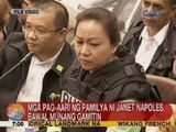 UB: Mga pag-aari ng pamilya ni Janet Lim-Napoles, bawal munang gamitin