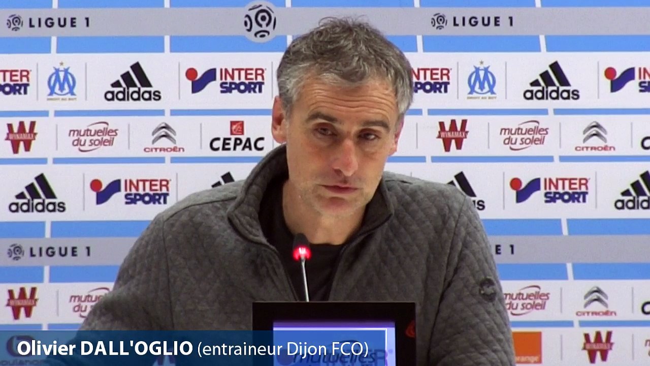 OM-Dijon : la réaction de Dall'Oglio