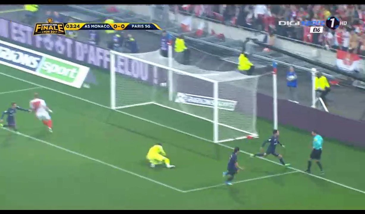 Julian Draxler Goal HD - Monaco 0-1 PSG - 01.04.2017