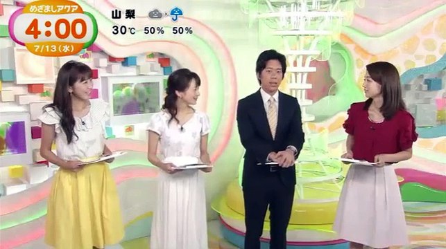 めざましテレビ アクア 1 2 16年07月13日 Video Dailymotion