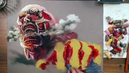 Dessiner Colossal Titan - Attaque des Titans