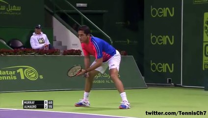 Andy Murray vs Nicolas Almagro Highlights DOHA 2017