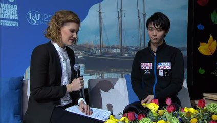 2017 World Figure Skating Championships Winner's Interview - Men