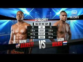 GLORY 18 - Jason Wilnis vs. Wayne Barrett (Full Video)